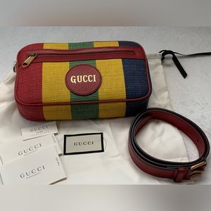 Gucci Baiadera belt bag. Multicolor